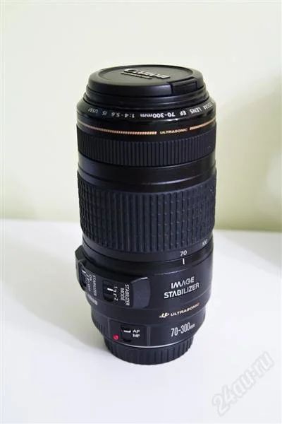 Лот: 1088843. Фото: 1. Объектив Canon 70-300mm F/4-5... Объективы