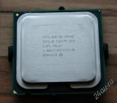 Лот: 971433. Фото: 1. Процессор Intel Core 2 Duo E8400... Процессоры