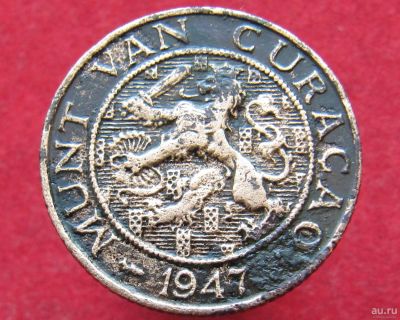 Лот: 12966953. Фото: 1. Кюрасао 2½ цента, 1947г. Остальные страны