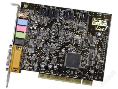 Лот: 2917727. Фото: 1. SB Creative Live! 5.1 PCI SB0060. Звуковые карты