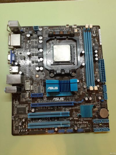 Лот: 18185314. Фото: 1. AMD FX4300+ASUS M5A78L-M LE(не... Комплекты запчастей