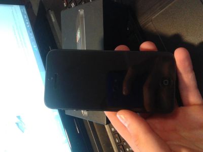 Лот: 5595016. Фото: 1. iphone 5 black 16 gb (ref). Смартфоны