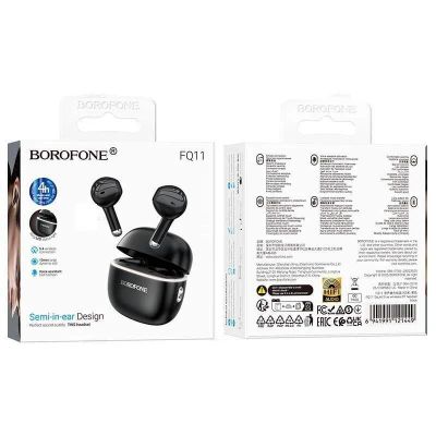 Лот: 25794694. Фото: 1. BT TWS Гарнитура BOROFONE FQ11... Наушники, гарнитуры