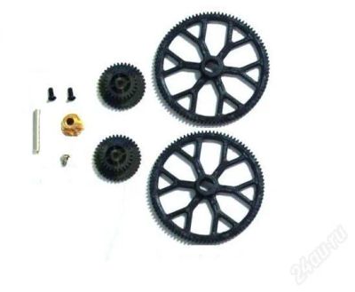 Лот: 2073493. Фото: 1. Шестерни для вертолета Double... Авиамоделизм