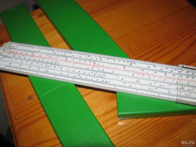 Лот: 8013504. Фото: 1. линейка логарифмическая. Школьная канцелярия
