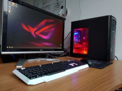 Лот: 16135587. Фото: 1. Игровой ПК на 1155, 3Ghz, 8gb... Компьютеры в сборе