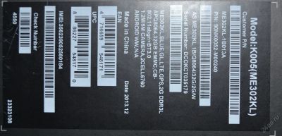 Лот: 5874107. Фото: 1. Asus memo pad FHD 10. Планшеты