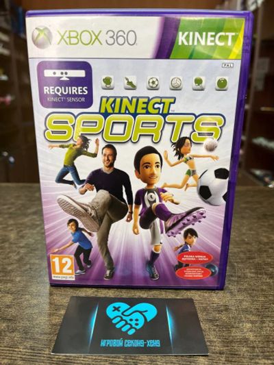 Лот: 16444598. Фото: 1. Kinect Sports. Лицензионный диск... Игры для консолей
