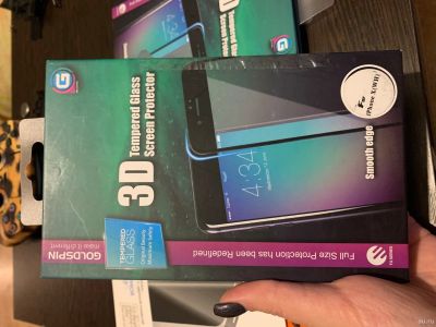 Лот: 15009066. Фото: 1. Защитное стекло IPhone X/XS. Защитные стёкла, защитные плёнки