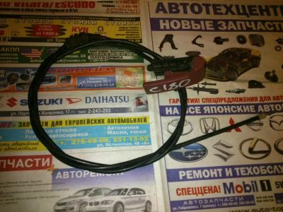 Лот: 10729647. Фото: 1. Трос капота Mercedes Benz W202... Салон