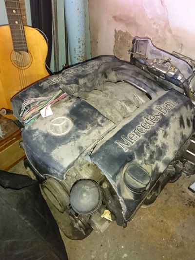 Лот: 16715278. Фото: 1. Двигатель Mercedes-Benz w210 E-class... Двигатель и элементы двигателя