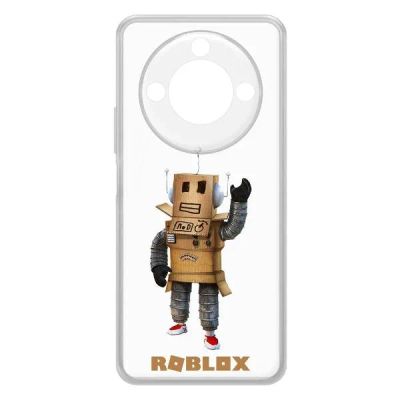Лот: 25086684. Фото: 1. Чехол Krutoff Clear Case Roblox... Чехлы, бамперы