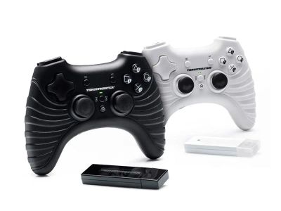 Лот: 6687672. Фото: 1. 2 геймпада ThrustMaster T-Wireless... Рули, джойстики