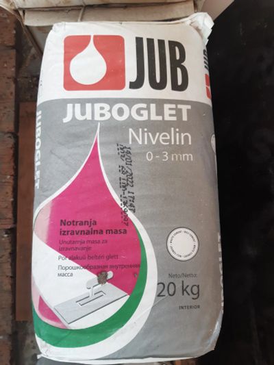 Лот: 20546724. Фото: 1. Гипсовая штукатурка JUB Nivelin... Смеси, шпатлевки, цемент