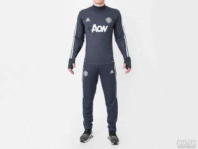 Лот: 12688722. Фото: 1. Спортивный костюм Adidas FC Manchester... Форма