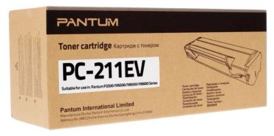 Лот: 16531094. Фото: 1. Картридж Pantum PC-211EV оригинальный. Картриджи, расходные материалы