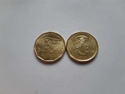 Лот: 19876344. Фото: 1. Канада 1 доллар 2022 " Александр... Америка