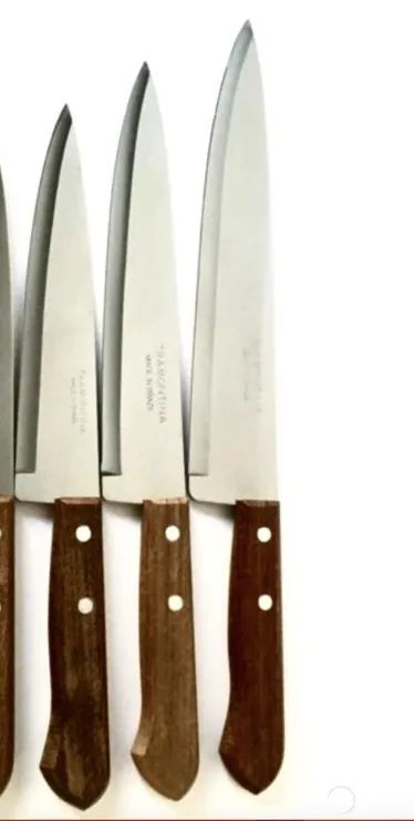 Лот: 13808042. Фото: 1. 🔪🔪🔪 Набор кухонных ножей Tramontina... Столовые приборы, ножи