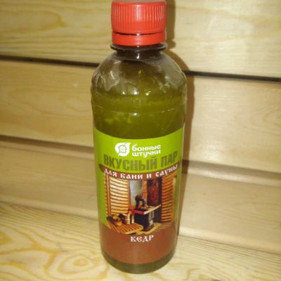 Лот: 11305166. Фото: 1. Ароматизатор "Вкусный пар" Кедр... Банные принадлежности