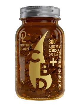 Лот: 22971297. Фото: 1. MotherPlant, Масло CBD с полипренолами... Народная медицина, БАДы
