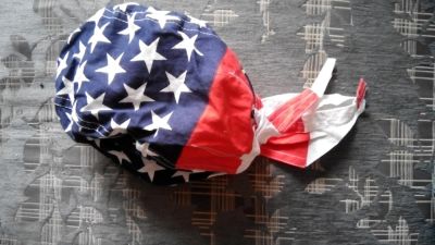 Лот: 7672553. Фото: 1. Бандана usa. Размер универсальный. Головные уборы