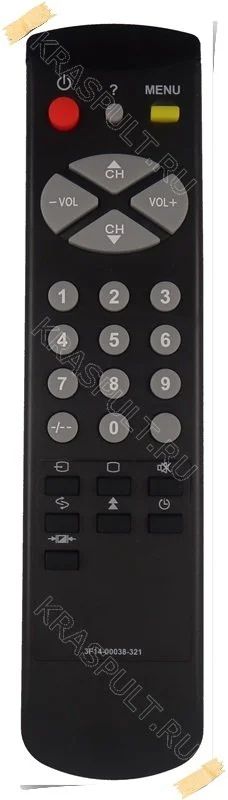 Лот: 10886286. Фото: 1. Пульт Samsung 3F14-00038-321... Пульты ДУ