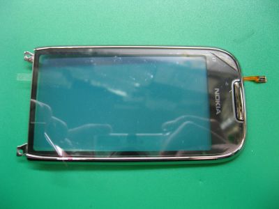 Лот: 12724516. Фото: 1. Tачскрин (сенсор) Nokia C7 (Frosty... Шлейфы, разъёмы