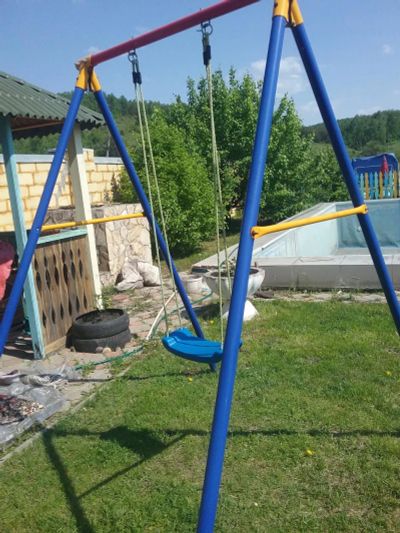 Лот: 6460843. Фото: 1. Детские качели уличные. Ходунки, прыгунки, качели