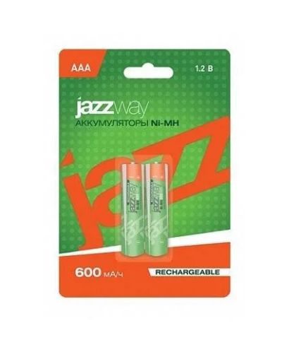 Лот: 17060024. Фото: 1. Батарейка акк. JAZZway AAA 600мАч... Батарейки, аккумуляторы, элементы питания