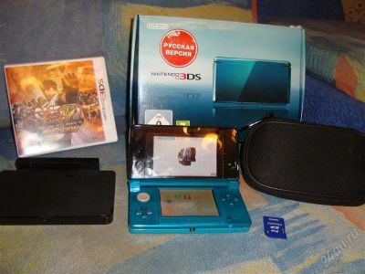 Лот: 1591778. Фото: 1. nintendo 3ds+street fighter 4... Консоли