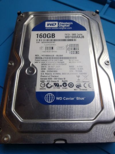 Лот: 14808645. Фото: 1. жесткий диск 160 Gb IDE. Жёсткие диски