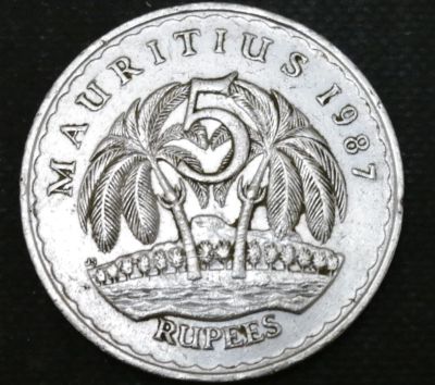 Лот: 10685914. Фото: 1. Экзотика с рубля (10359) Маврикий. Остальные страны