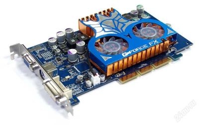 Лот: 852880. Фото: 1. NVidia GeForce FX 5700. Видеокарты