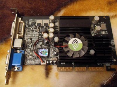Лот: 1157116. Фото: 1. nvidia fх5200 128mb 64bit. Видеокарты