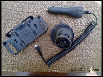 Лот: 1393893. Фото: 1. автомобильный комплект nokia n97... Другое (смартфоны, связь, навигация)