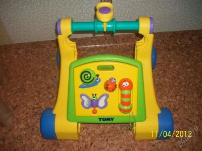Лот: 2238415. Фото: 1. Ходунки-каталка-велосипед TOMY. Ходунки, прыгунки, качели