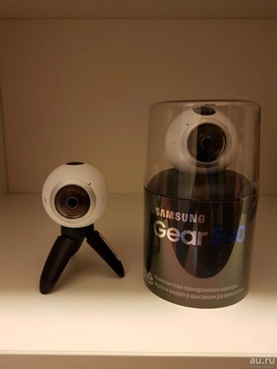 Лот: 9585871. Фото: 1. Samsung GEAR 360 панорамная камера... Видеокамеры
