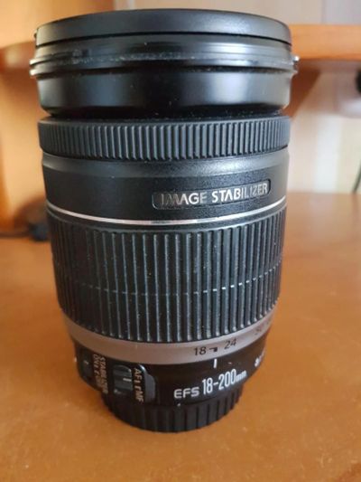 Лот: 9192377. Фото: 1. Объектив Canon EFS 18-200mm. Объективы