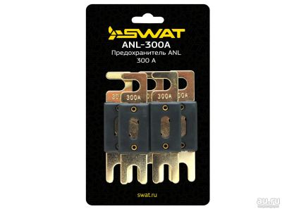 Лот: 17254411. Фото: 1. Предохранители SWAT ANL-300A -... Аксессуары для автозвука