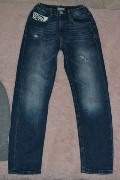 Лот: 20685679. Фото: 1. Джинсы Zara Boys рост 140-146... Брюки, шорты, джинсы