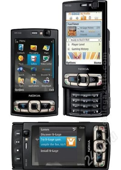 Лот: 655791. Фото: 1. Nokia N95 8GB оригинал. Смартфоны