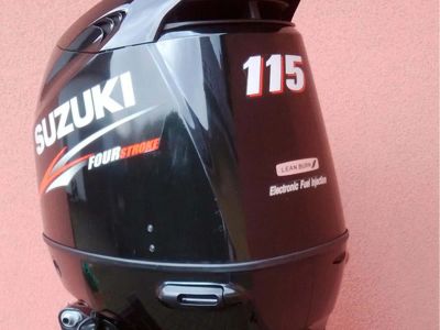 Лот: 25362690. Фото: 1. 4х-тактный лодочный мотор SUZUKI... Лодочные моторы