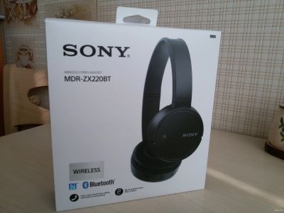 Лот: 11600543. Фото: 1. Наушники Sony MDR-ZX220BT. Наушники, гарнитуры