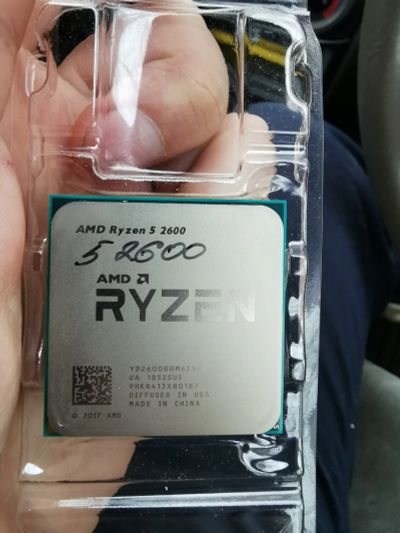 Лот: 15474676. Фото: 1. Новый процессор Ryzen 2600. Процессоры