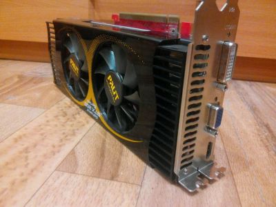 Лот: 10904056. Фото: 1. Видеокарта Palit Geforce GTX 260... Видеокарты