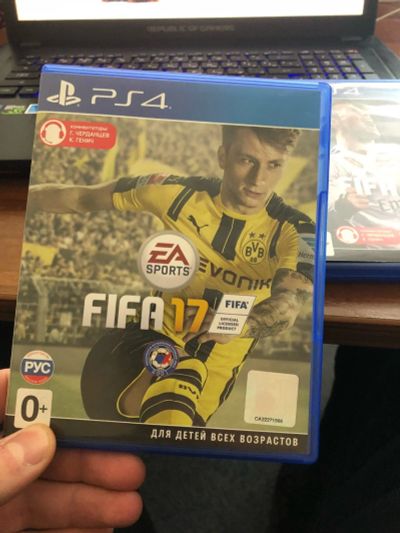Лот: 12594925. Фото: 1. FIFA 17 для PlayStation 4 (PS4... Игры для консолей
