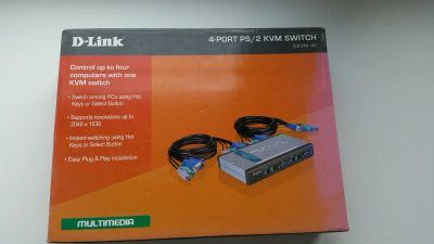 Лот: 11792506. Фото: 1. Свитч Cwitch D-Link DKVM-4k. Коммутаторы