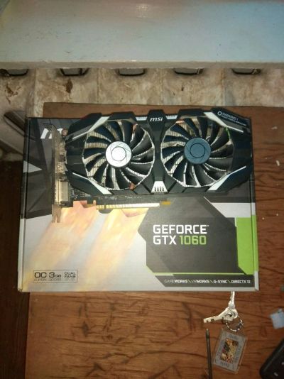 Лот: 12664691. Фото: 1. Geforce gtx 1060. 3gb. Видеокарта... Видеокарты