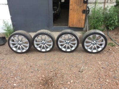 Лот: 11827106. Фото: 1. Комплект колес BMW 166 стиль... Шины