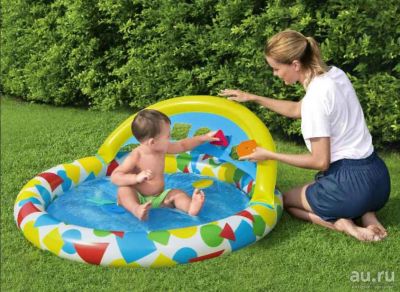 Лот: 13036810. Фото: 1. Бассейн детский Splash & Learn... Игрушки для купания